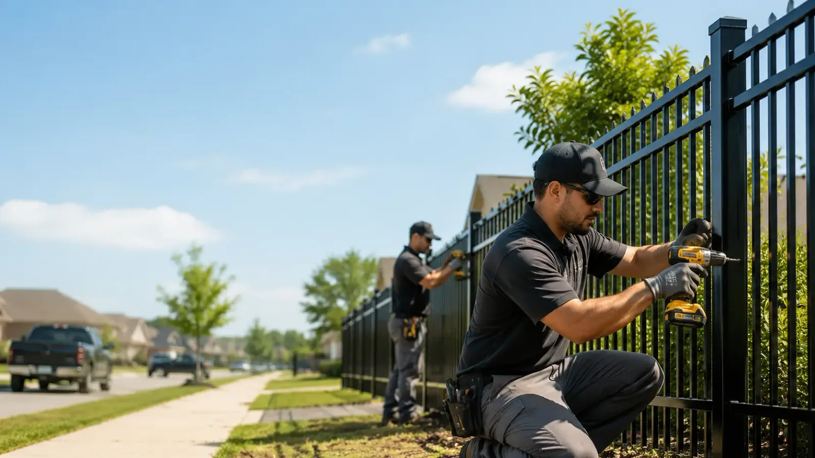 Metal Fence Installation in Morris, GA